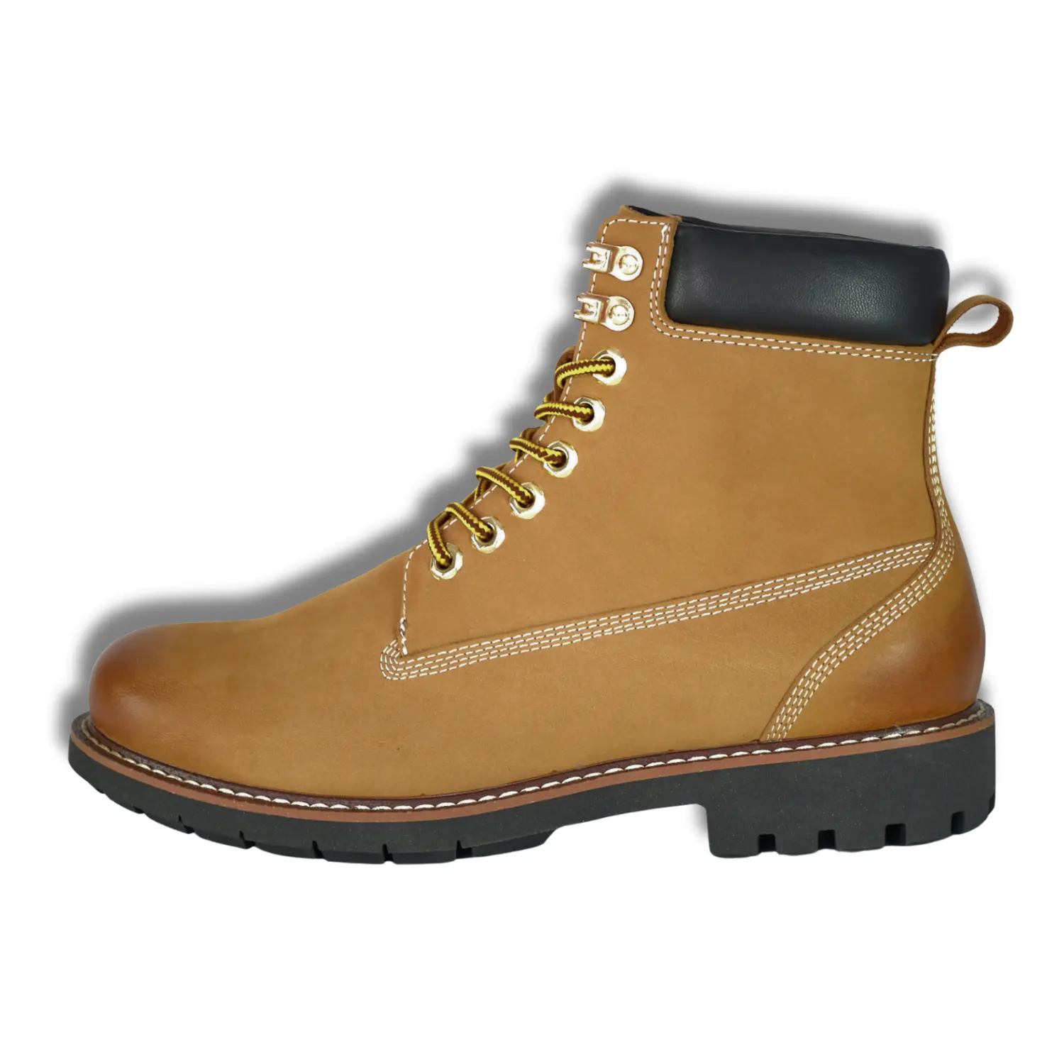 YIHE Factory Direct New Men's Martin Boots Estilo británico Altura del tobillo Palladium Shoes Winter Flat Feature Direct Leather Upper