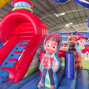 Casa Gonfiabile con Scivolo e Piscina, Castello Gonfiabile Paw Patrol - Product Image 6