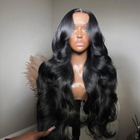 Perruques Lace Front Ombrées avec Mèches Cheveux Humains Densité 250 12A Body Wave Blonde P4/27 13x4 Sans Colle HD Lace Frontal Pré-Pluckée