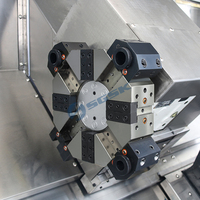 Torno CNC de alimentación automática TCK56, torno CNC de gran diámetro, controlador CNC 808D, buen sistema