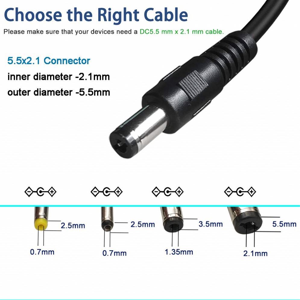 Cavo Cavetto di Alimentazione USB a 3.5 mm 5 volt DC Barrel per Tablet Cavo Cavetto di Alimentazione USB a 3.5 mm 5 volt DC Barrel per Tablet