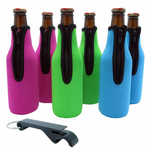Fabricant d'équipement d'origine Conception personnalisée Porte-bouteille de bière isolé Manchon de refroidisseur de bouteille de bière en néoprène - Product Image 2