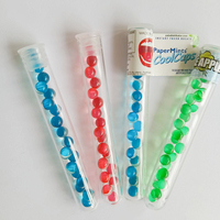 Capsules comestibles à la menthe et à la fraise, menthe fraîche pour la bouche, 18 pièces