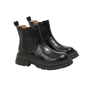 Femmes rétro décontracté mi-mollet pour <span class=keywords><strong>bottes</strong></span> Martin confortable fermeture éclair latérale respirant hiver caractéristiques fabricant en gros - Product Image 3