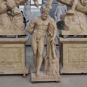Decoración de Jardín, <span class=keywords><strong>Estatua</strong></span> Abstracta de Hércules y Minotauro, Estatuas de Mármol Desnudas de Tamaño Real en Venta - Product Image 4