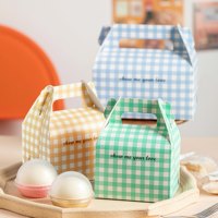 Maßgefertigte Faltbare Flache Karton-Luxus-Kuchenbox mit Anpassbarer Größe & Farbe UV-Druck OEM/ODM-Service