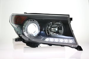 12-15 for <b>Headlight</b> Assembly Modification With <b>LED</b> Daytime Running Lights 12V 12V <b>LED</b> <b>Headlights</b> 12-15 for Land Cru - Product Image 3