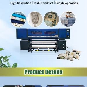 Impresora de Sublimación de 1.9m con 4 Cabezales, Máquina de Impresión de Camisetas de Gran Formato, 8 Cabezales I3200 para Camisetas/Tela/Papel - Product Image 3