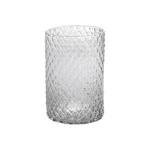 Sandra Rich Zylindervase Diamante Glas Ø 10cm H15cm - Product Image 1