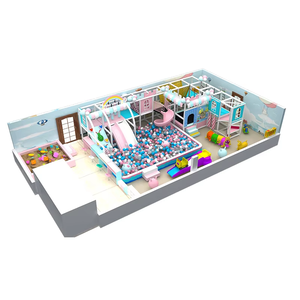 Nannan Ensemble d'équipement de jeu intérieur en plastique pour la maison <span class=keywords><strong>Piscine</strong></span> à balles pour enfants avec <span class=keywords><strong>toboggan</strong></span> Aire de jeux pour enfants - Product Image 4