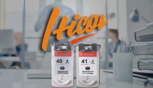<span class=keywords><strong>Cartucce</strong></span> d'Inchiostro Ricaricabili Premium Hicor PG 40 CL 41 PG-40 CL-41 PG40 CL41 per Canon Pixma IP188 IP 1800 IP1800 - Product Image 6