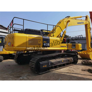 Excavatrice de 40 tonnes, excavatrice d'occasion Komatsu PC400, prix avantageux, PC 400-7 d'occasion, machine de construction lourde japonaise - Product Image 4