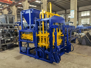 Qt 4-15 rỗng khối máy làm để bán tự động khối dòng Làm tự động thủy lực Máy làm gạch - Product Image 3