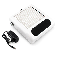 Nouveauté, aspirateur à poussière pour ongles puissant 80W, ventilateur, machine de manucure avec nettoyeur pour salons de manucure