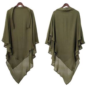 ロングサテンシルクコットンサテンヒジャブスカーフ-2層モデストアバヤギルバブイスラム女性イード・アル・フィトル礼拝服結婚式宗教用 - Product Image 5