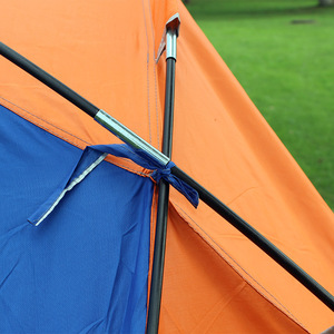 Oxford Polyester Four-Season Waterproof 1500-2000mm Two-Bedroom-One-Living-<b>Room</b> Double-Layer Tunnel Camping <b>Tent</b> UV Protection - Product Image 4
