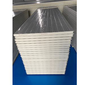 Pur/PU/PIR/PUF Polyurethane bọt cách nhiệt cách nhiệt bánh sandwich tường mái Panels đối với đúc sẵn nhà cho kho thép - Product Image 2