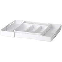 Boîte de rangement LANZYLO ODM en plastique ABS pour tiroir, organisateur extensible pour couverts et baguettes, avec compartiments, pour la maison et la cuisine