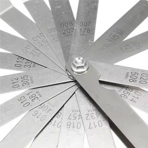 Motorrad Motor Ventils ch raube Einstell schlüssel Werkzeug ventil Abstand Einstell werkzeuge Fühler lehre 0, 005-0, 020 Zoll - Product Image 5