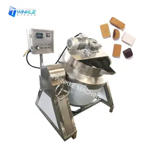 Small soft cream candy toffee caramel tiltable electromagnetic cooker