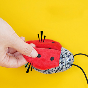 Juguetes duraderos para masticar hierba gatera para aliviar el aburrimiento y dentición juguetes para gatos de peluche con Limpieza de dientes uso interior/exterior - Product Image 3