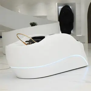 luxury intelligent head spa Shampoo Bed for barbershop