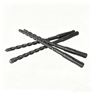 Martello Perforatore Elettrico SDS Plus con <span class=keywords><strong>Punta</strong></span> in Carburo HSS da 6mm <span class=keywords><strong>per</strong></span> Roccia e Calcestruzzo, con Gambo Dritto e Processo di Saldatura - Product Image 2