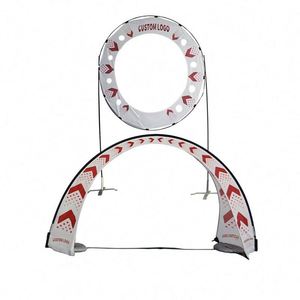 Wholesale Outdoor Advertising Entrance Archway Double Legs Race Start Finish Line Gate Balloon Arch for Event - Product Image 1