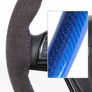 Funda <span class=keywords><strong>de</strong></span> <span class=keywords><strong>Volante</strong></span> <span class=keywords><strong>de</strong></span> Coche Deportiva Popular <span class=keywords><strong>de</strong></span> Fábrica, Cómoda, Antideslizante, Universal, <span class=keywords><strong>de</strong></span> 38 cm, <span class=keywords><strong>de</strong></span> 4 Radios, Cosida a Mano, <span class=keywords><strong>de</strong></span> <span class=keywords><strong>Fibra</strong></span> <span class=keywords><strong>de</strong></span> <span class=keywords><strong>Carbono</strong></span> - Product Image 6