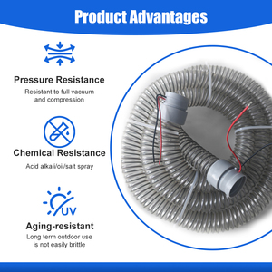 고압 <span class=keywords><strong>PVC</strong></span> 호스 화학 저항성 유연한 <span class=keywords><strong>PVC</strong></span> 호스 물 공급 배수용 - Product Image 1