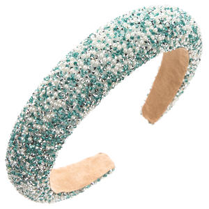 Diadema de Lentejuelas de Arcoíris de Lujo con Acolchado de Esponja para Mujer, Adecuada para Fiestas y Uso Diario - Product Image 5