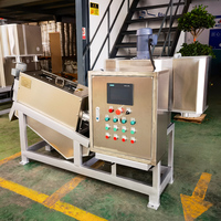Presse à vis Machine de déshydratation déshydrateur de boues équipement de traitement des eaux usées