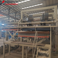 Mesin Ekstruder Lem Otomatis untuk Lapisan Veneer, Lini Produksi Kayu Lapis Model HLJ2700, Lebar Veneer Maksimum 2700mm