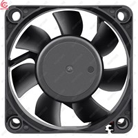 Ventilateur de refroidissement axial sans balais en plastique GDA6025 à roulement à billes DC 5V 12V 24V 48V 60x60x25mm 60mm 6cm pour boîtier de refroidissement CPU 6025