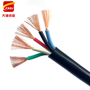 Câble électrique souple RVV en cuivre toronné Royal Cord H05VV-F 1.<span class=keywords><strong>5</strong></span> <span class=keywords><strong>2</strong></span>.<span class=keywords><strong>5</strong></span> <span class=keywords><strong>4</strong></span> 6 10mm <span class=keywords><strong>2</strong></span> 3 <span class=keywords><strong>4</strong></span> <span class=keywords><strong>5</strong></span> conducteurs PVC - Product Image 4