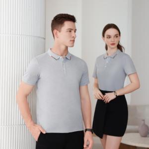 Col Manches Courtes Sports de Plein Air Fabrication de Logo Personnalisé T-shirts Vierges Brodés Polos pour Hommes avec Logo Brodé - Product Image 4