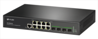 Meningkatkan jaringan BT standar penuh Gigabit Switch L3 SNMP dikelola Gigabit 48V 802.3af/at/bt PoE Switch