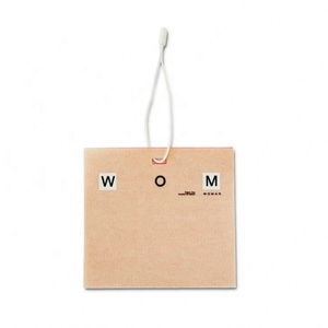 Custom Print Hang Clothing Garment <strong>Tags</strong> <strong>Paper</strong> Hangtag - Product Image 4