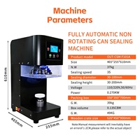 Machine de scellage automatique portable pour canettes en plastique et aluminium, scelleuse de canettes, machine de capsulage et de scellage pour canettes de boissons gazeuses