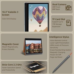 Máy tính bảng mực điện tử InkNote Color + Lite 10.3 inch, 4G, 64GB, hỗ trợ bút cảm ứng, bao da, đọc và viết PDF - Product Image 4