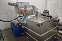 Séparateur automatique d'huile et d'eau en acier inoxydable, intercepteur de graisse commercial pour cuisine avec pompe, système de traitement des eaux usées