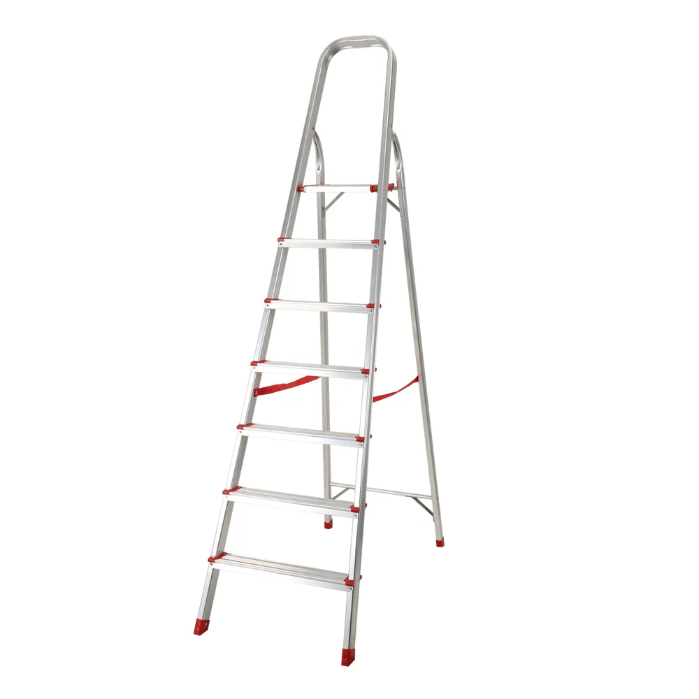 Internationale Standaard 1.88M Aluminium Trapladder Huishoudelijke Vouwladder Met En131