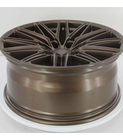 Sur mesure 12000T Forgé |   Norme DOT |   MOQ 4 S1-00285 18-24 Jantes multibranches bronze mat pour Audi Q5 Q7