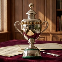 Trophée sportif de la Ligue des Champions avec logo personnalisé, trophée en résine personnalisé gravé