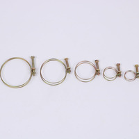 Collier de serrage réglable à double fil pour tuyau d'arrosage agricole