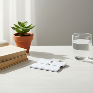 Bracelet en acier inoxydable avec lettre A, 1 cm, charme simple face, bijoux à la mode, cadeau unisexe - Product Image 3