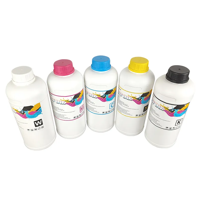 Tinta dtf de 1000ml, transferencia de 6 colores, Impresión de camisetas, tinta dtf a granel, 500ml, para impresora de cabezal de impresión i3200 4720 DX5