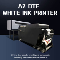 A2 42 cm komersial Dtf Printer 42 cm Xp600 Set kebesaran T Shirt Dtf Print T-Shirt mesin cetak foto
