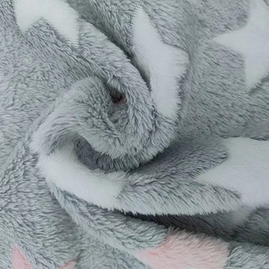 Mode nouveau tissu en peluche à carreaux frisés <span class=keywords><strong>laine</strong></span> bouclés Pile polaire tissu 100% recycler tissu tricoté pour femmes 'Coat - Product Image 3