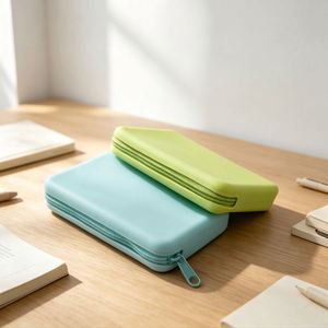 Porte-cartes en silicone de haute qualité, souple, imperméable, avec logo personnalisé, pour cartes de crédit professionnelles - Product Image 6